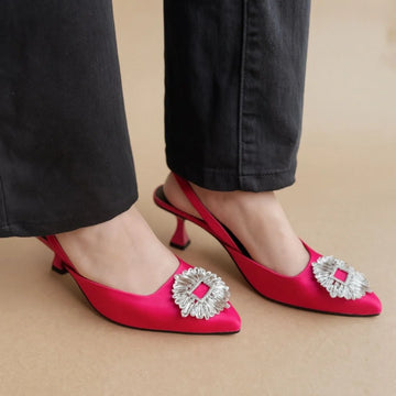 Isabella Heels - Hot Pink