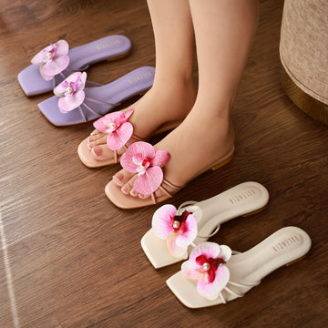 Rose Marie Flower Slipper