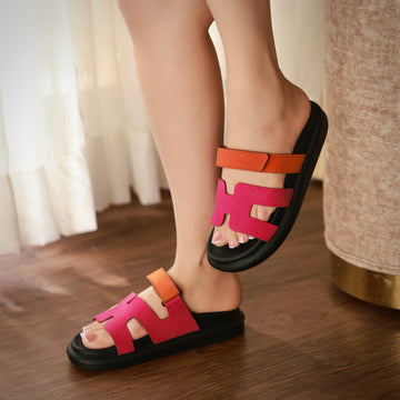 H-Type Chypre Suede Wedge